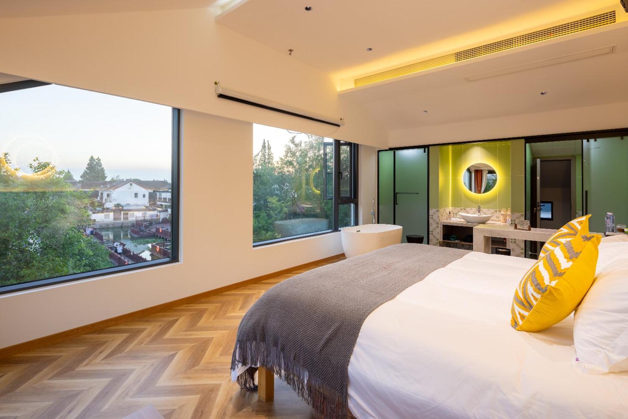 Suzhou Zhouzhuang Slowlife River View Lnn Kunshan  Exterior foto